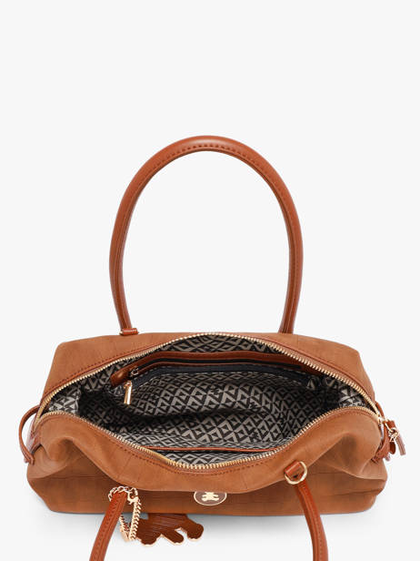 Satchel Cadenas Lulu castagnette Brown cadenas BARACK other view 2