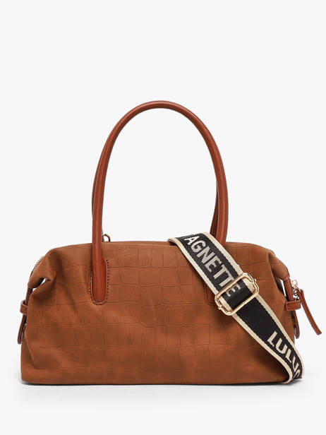 Satchel Cadenas Lulu castagnette Brown cadenas BARACK other view 3
