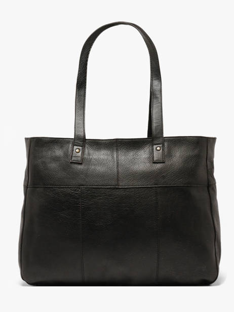 Sac Porté épaule Ribs Cuir Pieces Noir ribs 17152864 vue secondaire 3