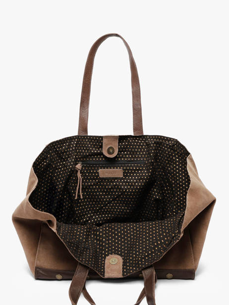 Sac Porté épaule Ava Cuir Pieces Beige ava 17166656 vue secondaire 2