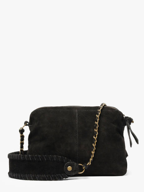 Sac Bandoulière Abigail Cuir Pieces Noir abigail 17166655 vue secondaire 3