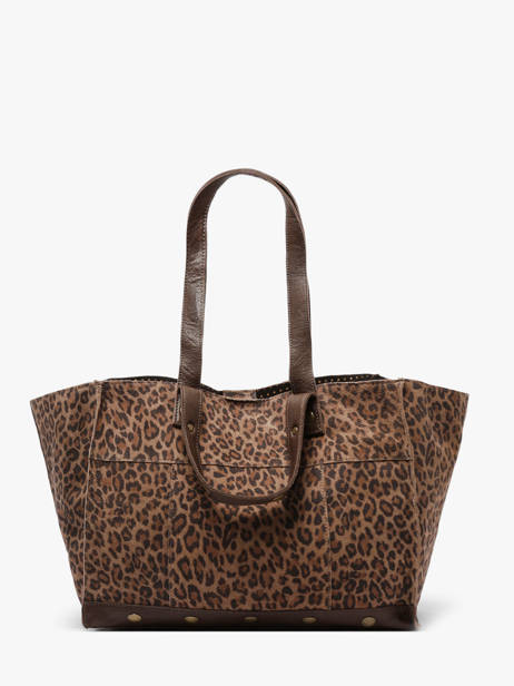 Sac Porté épaule Ava Cuir Pieces Marron ava 17166947