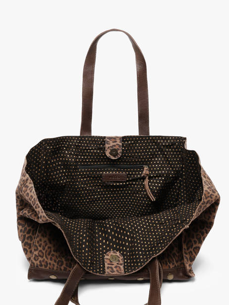 Sac Porté épaule Ava Cuir Pieces Marron ava 17166947 vue secondaire 2