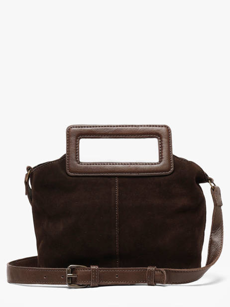 Sac Porté épaule Adeline Cuir Pieces Marron adeline 17166659 vue secondaire 3