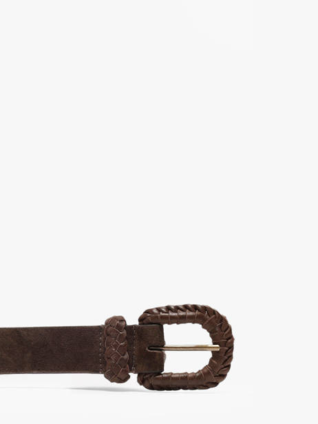 Ceinture Anema Daim Pieces Marron anema 17166649 vue secondaire 2