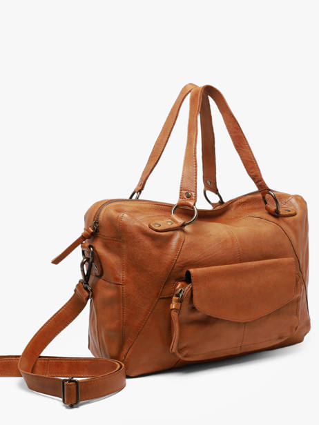 Shopper Fatima Leather Pieces Brown fatima 17090746 other view 2