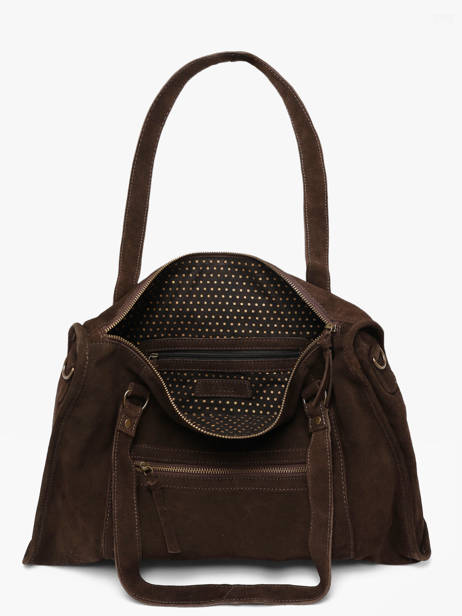 Sac Porté épaule Lula Pieces Marron lula 17168459 vue secondaire 2