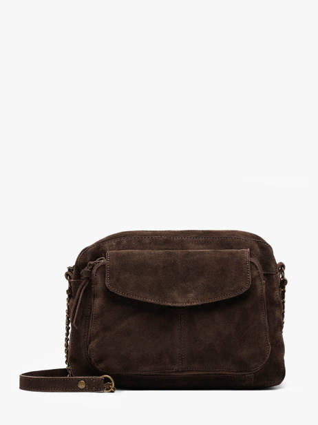 Sac Bandouliere Naina Cuir Pieces Marron naina 17111600
