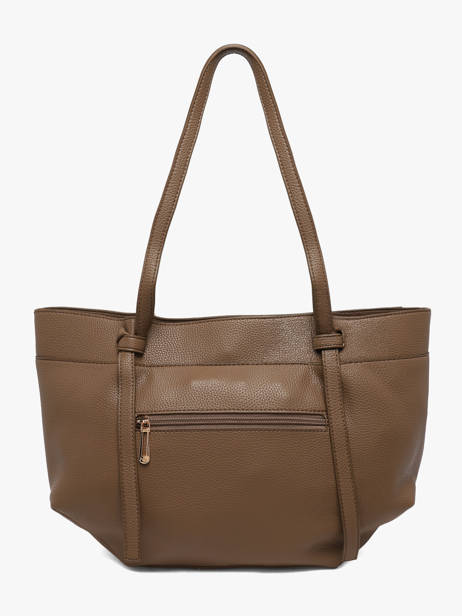 Sac Porté épaule Grained Flora & co Beige grained F9984 vue secondaire 2