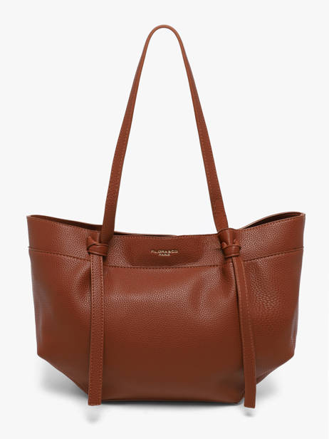 Shoulder Bag Grained Flora & co Brown grained F9984