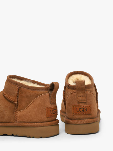 Bottes Classic Ultra Mini Ugg Marron accessoires 1116109 vue secondaire 3