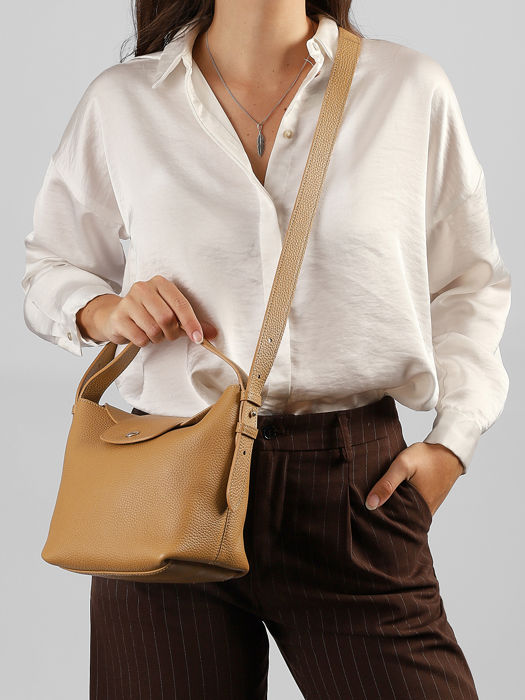 Longchamp Le cadence Sacs porté main Beige