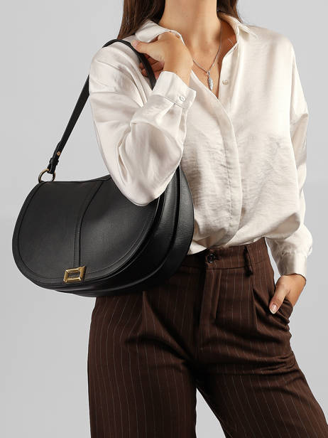 Sac Porté épaule Celeste Cuir Lancel Noir celeste A14230 vue secondaire 1