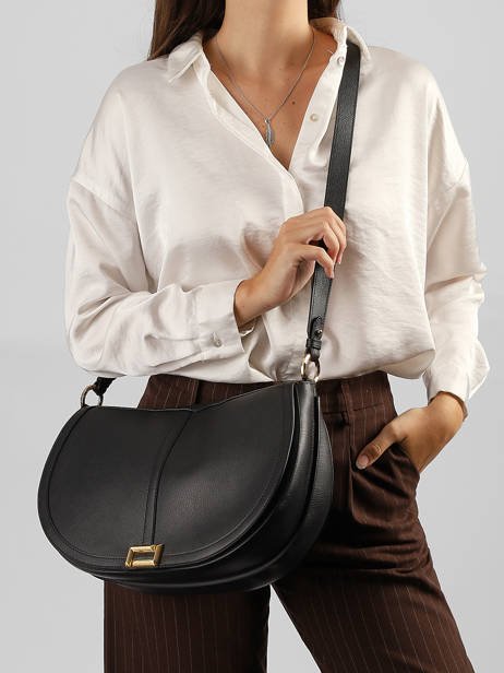 Sac Porté épaule Celeste Cuir Lancel Noir celeste A14230 vue secondaire 2