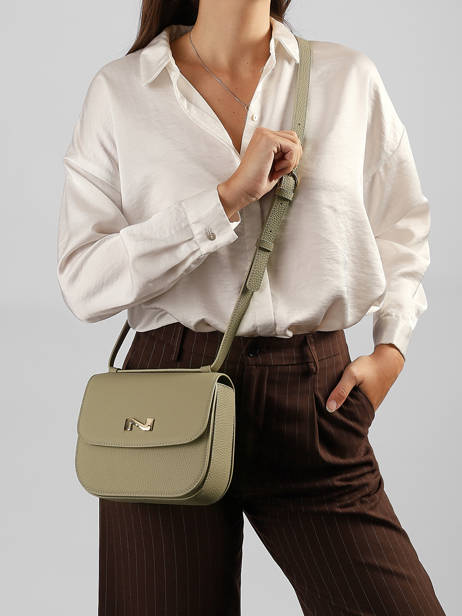 Leather Penelope Crossbody Bag Nathan baume Green odyssey 1 other view 1