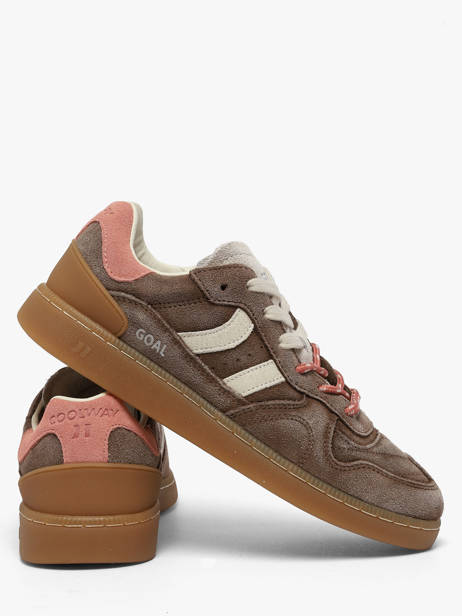 Sneakers In Leather Coolway Brown women 7623401 other view 2