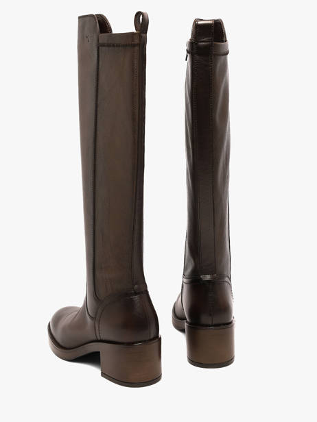 Heeled Boots In Leather Tamaris Brown women 47 other view 2
