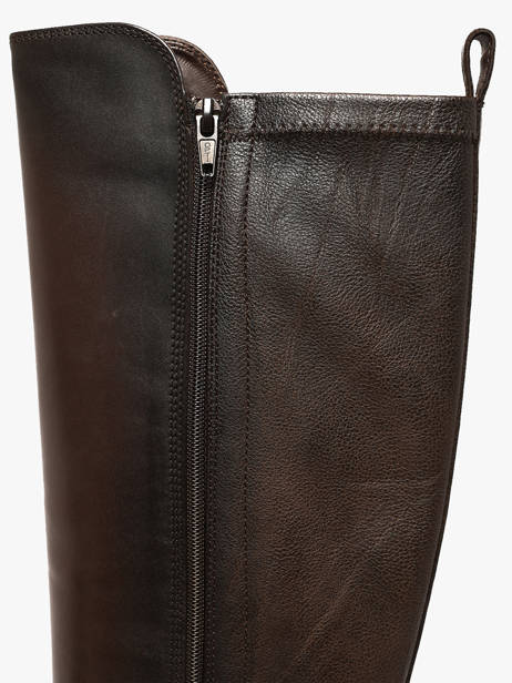 Heeled Boots In Leather Tamaris Brown women 47 other view 3