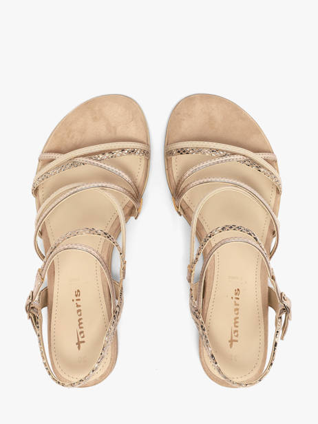 Sandals Tamaris Beige accessoires 42 other view 3
