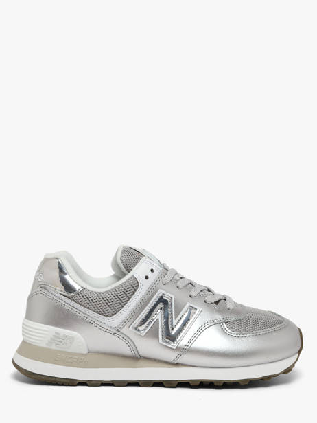 Sneakers In Leather New balance Gray women W574428