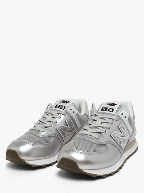 Sneakers In Leather New balance Gray women W574428 other view 1