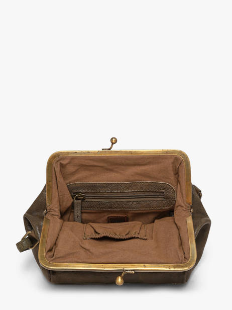 Sac Bandoulière Heritage Cuir Biba Vert heritage BT22 vue secondaire 2