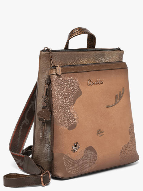 Backpack Anekke Brown voyage 43825311 other view 2