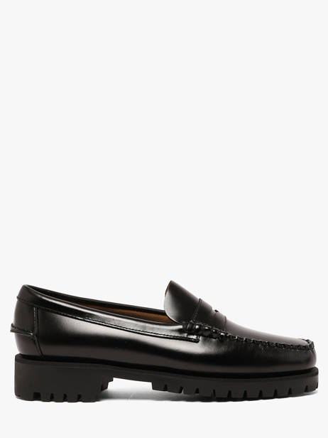 Mocassins En Cuir Sebago Noir women 7002IJ0
