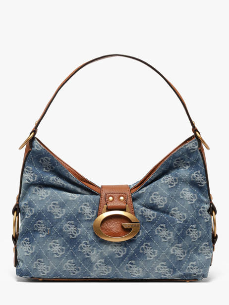 Shoulder Bag Camden Cotton Guess Blue camden DB930818