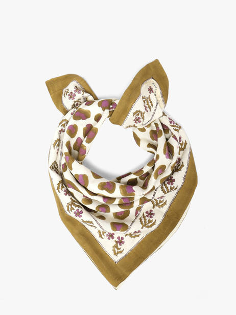 Foulard Byzantine Blanc foulard LEO