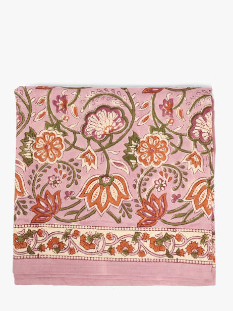 Scarf Byzantine Pink foulard 114 other view 1