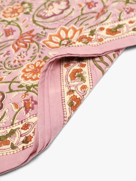 Scarf Byzantine Pink foulard 114 other view 2