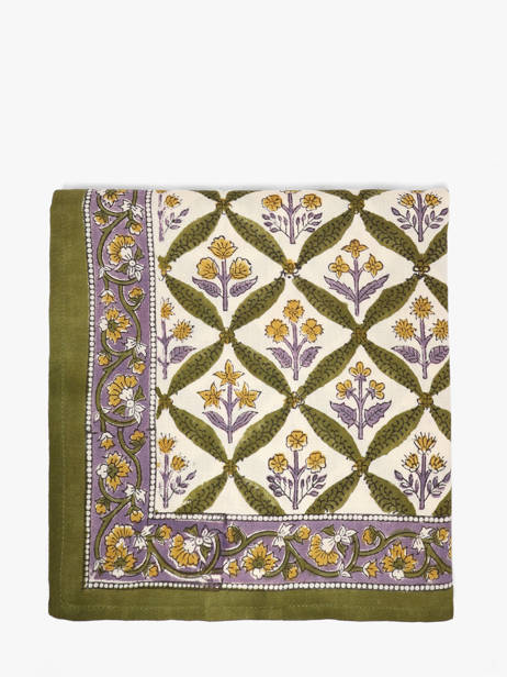 Scarf Byzantine Green foulard ZEN other view 1