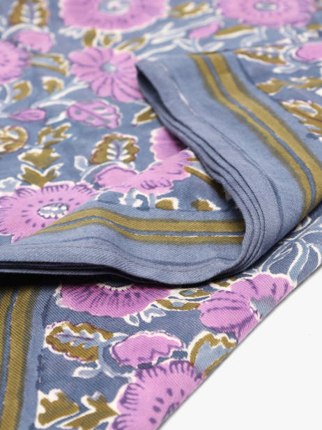 Scarf Byzantine Blue foulard ANI other view 2