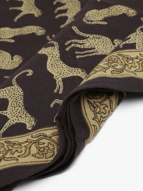 Scarf Byzantine Black foulard FAU other view 2