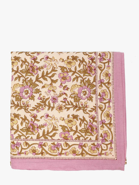 Scarf Byzantine Pink foulard CAL other view 1