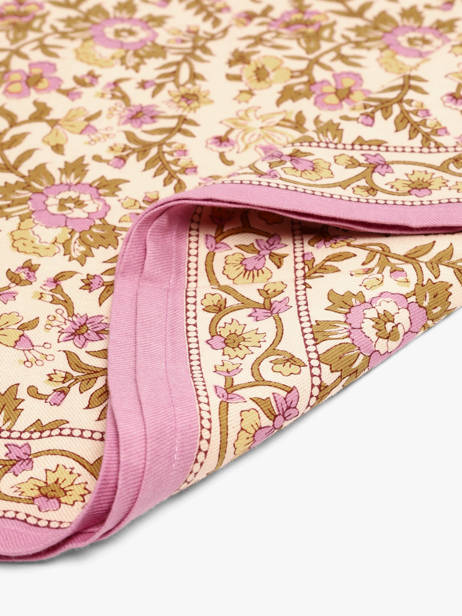 Scarf Byzantine Pink foulard CAL other view 2