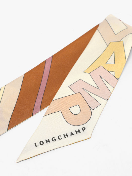 Longchamp Soie gots Etole Rose