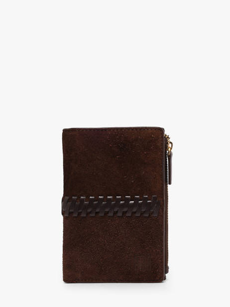 Wallet Leather Biba Brown heritage NAW4L