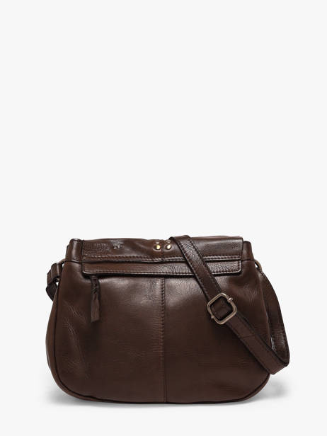 Sac Bandoulière Heritage Cuir Biba Marron heritage HAK2L vue secondaire 3