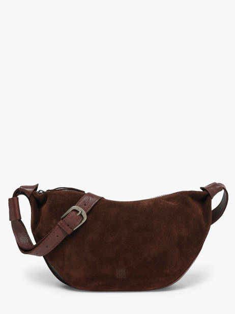 Shoulder Bag Leather Leather Biba Brown leather LAA1L