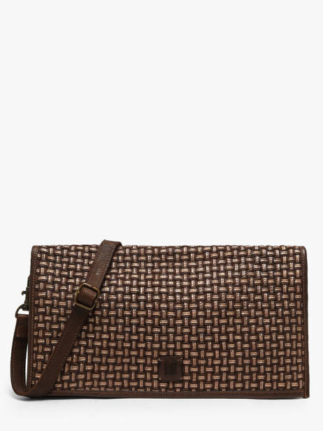 Sac Bandoulière Heritage Cuir Biba Marron heritage KAB8L
