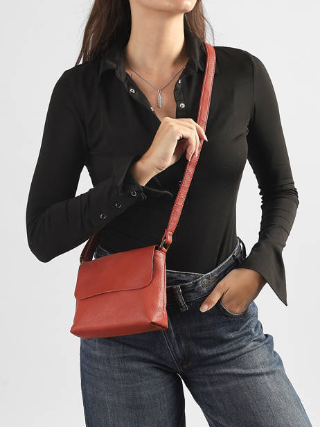 Sac Bandoulière Soft Mandoline Orange soft MD1309 vue secondaire 1