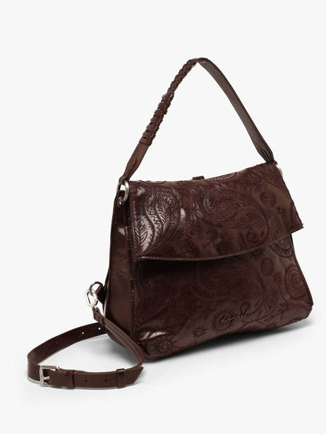 Sac Bandoulière Sirocco Desigual Marron sirocco 26WAKP28 vue secondaire 3