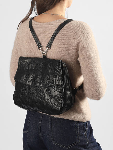 Sac Bandoulière Sirocco Desigual Noir sirocco 26WAKP27 vue secondaire 1