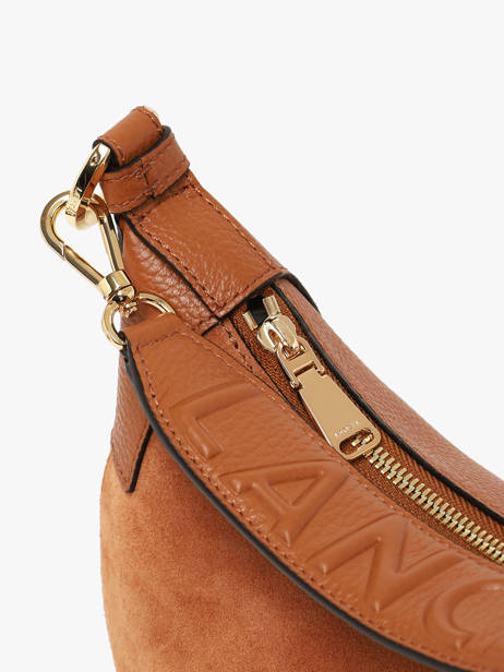 Shoulder Bag Origami Leather Lancel Brown origami A14279 other view 2