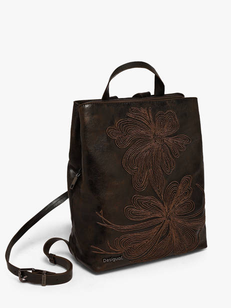 Backpack Desigual Brown mistral 26WAKP18 other view 2