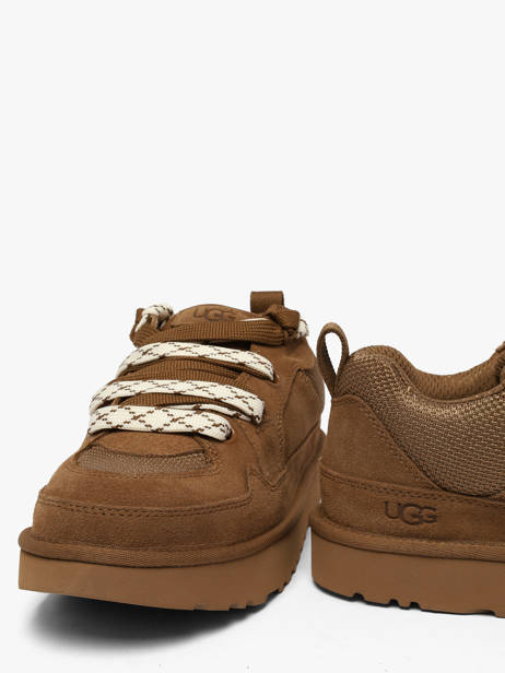 Sneakers Lowmel In Leather Ugg Beige men 1169493 other view 2