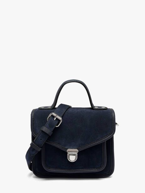 Sac Bandoulière La Suite Cuir Paul marius Bleu la suite GEORXSUI