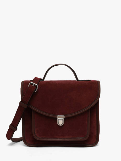 Sac Bandoulière La Suite Cuir Paul marius Rouge la suite GEORGSUI